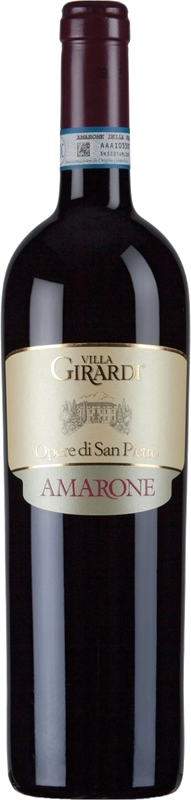 Bottle of Amarone della Valpolicella Classico Opere di San Pietro DOC from Villa Girardi