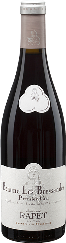 Bottle of Beaune 1er Cru Les Bressandes AOC from Domaine Rapet