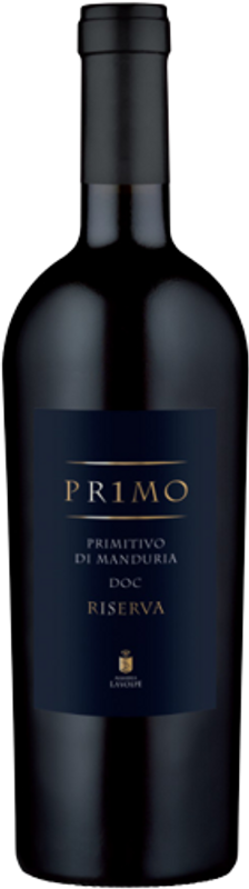 Bottle of Primo Primitivo di Manduria DOC Riserva from Masseria la Volpe