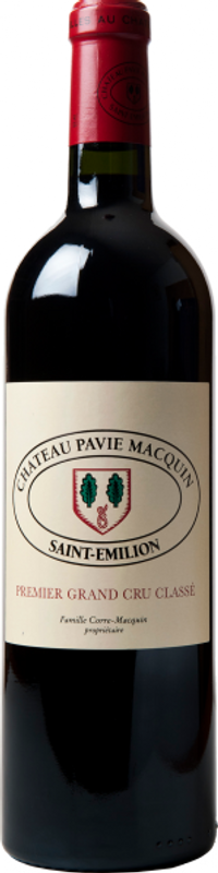 Bouteille de Chateau Pavie-Macquin Grand Cru Classé St-Emilion AOC de Château Pavie-Macquin