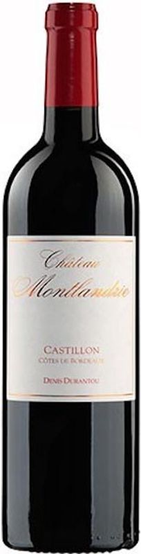 Bottiglia di Chateau Montlandrie Castillon Cotes de Bordeaux AOC di Château Montlandrie