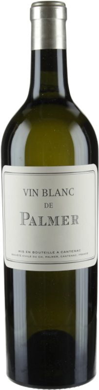 Flasche Vin Blanc De Palmer Vin De France AOC von Château Palmer