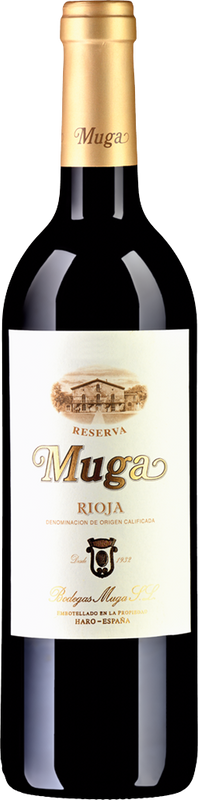 Bottle of Rioja Muga Reserva DOCa from Muga