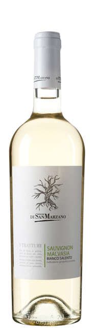 Image of Cantine San Marzano I Tratturi Sauvignon / Malvasia Bianco del Salento IGP - 75cl - Apulien, Italien bei Flaschenpost.ch