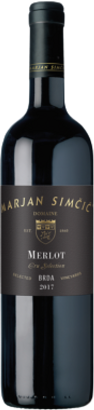 Bottle of Merlot Cru Selektion from Marjan Simcic