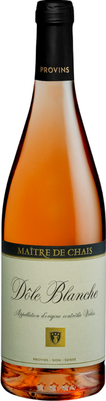 Bottiglia di Dole Blanche de Conthey AOC Maitre de Chais di Provins