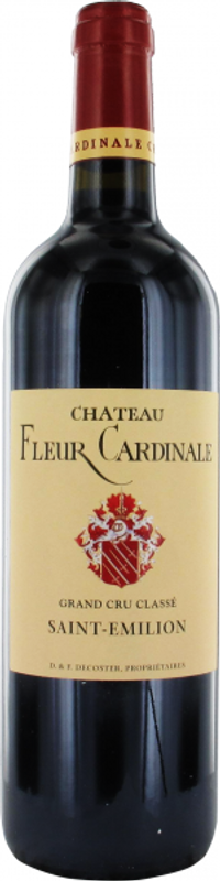 Bouteille de Château Fleur Cardinale Grand Cru Classé St-Emilion AOC de Chateau Fleur Cardinale