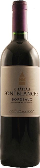 Image of Château Fontblanche Château Fontblanche Bordeaux AC - 75cl - Bordeaux, Frankreich bei Flaschenpost.ch
