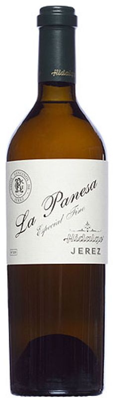 Bottle of La Panesa Especial Fino Sherry from Bodegas Emilio Hidalgo
