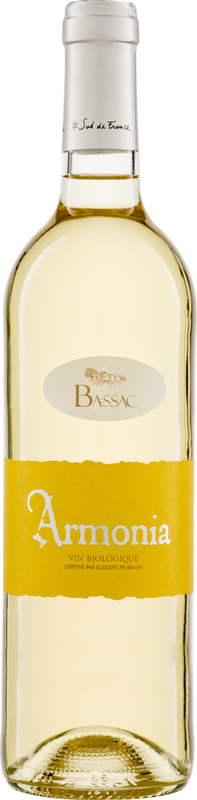 Bottle of Armonia Blanc VdPays from Domaine Bassac