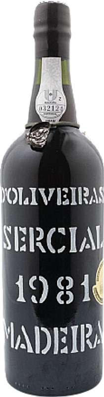 Bottle of Sercial Dry from D'Oliveiras