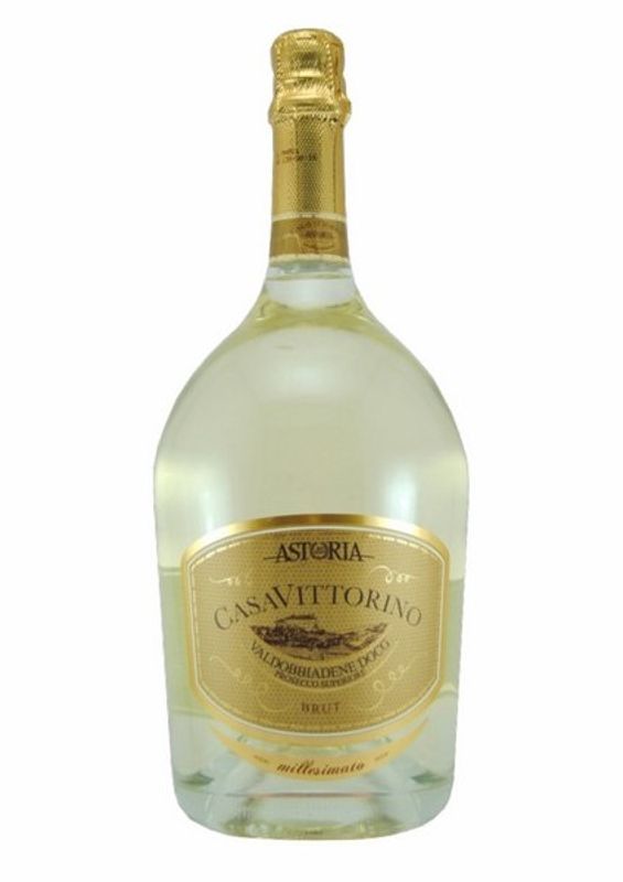Flasche Casa Vittorino Prosecco Valdobbiadene DOCG von Astoria