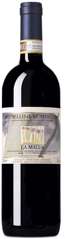 Bottle of Brunello di Montalcino DOCG from Fattoria La Magia