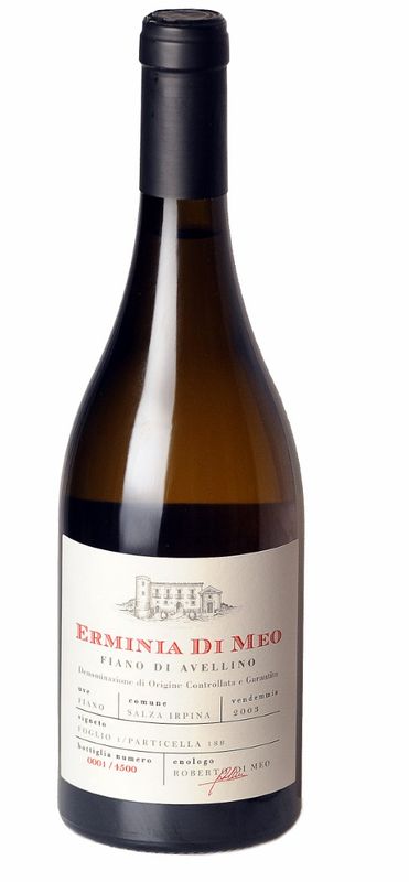 Bottle of Erminia di Meo Fiano di Avellino DOCG from Di Meo