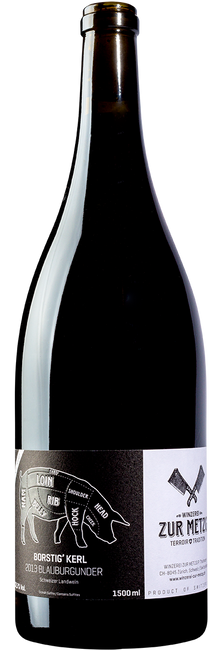 Image of Winzerei Zur Metzg Borstig' Kerl Rot Pinot Noir AOC - 75cl - Zürich, Schweiz bei Flaschenpost.ch