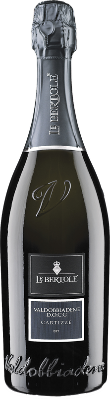 Flasche VALDOBBIADENE DOCG Cartizze Prosecco von LE BERTOLE