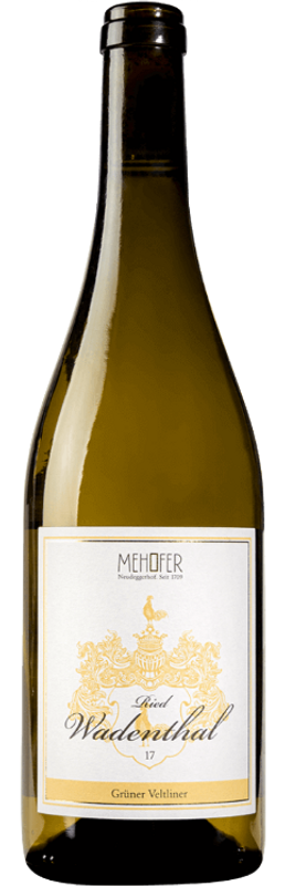 Bottiglia di Grüner Veltliner Ried Wadenthal di Weingut Mehofer