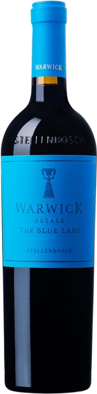Bottiglia di Cabernet Sauvignon Blue Lady di Warwick