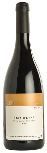 Image of Cave Biber Cuvée rouge No. 2 Barrique AOC - 75cl - Wallis, Schweiz bei Flaschenpost.ch