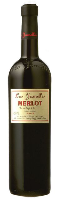 Image of Les Jamelles Merlot Vin de Pays d'Oc - 75cl - Midi - Languedoc-Roussillon, Frankreich bei Flaschenpost.ch