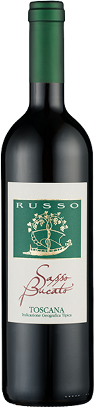 Bottiglia di Russo Sasso Bucato Toscana IGT di Azienda Agricola Russo