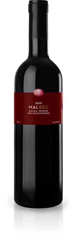 Bottle of Malbec Hallau Réserve from GVS Schachenmann