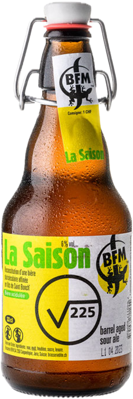 Bottle of La Saison Bier from BFM