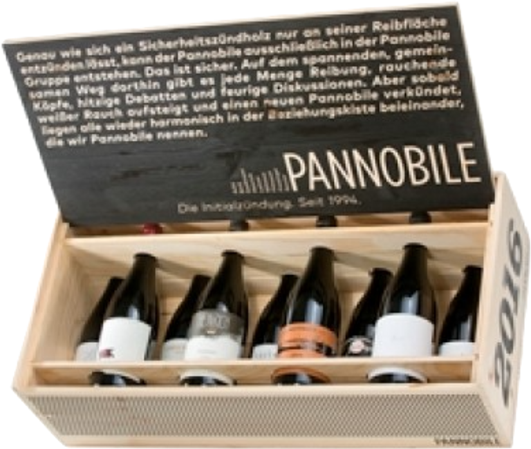 9 verschiedene Pannobile-Weine