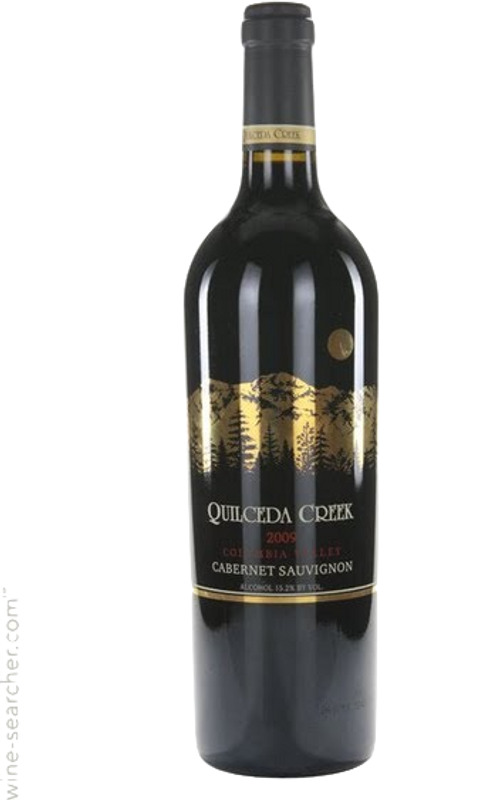 Bottle of Cabernet Sauvignon from Quilceda Creek Vintners