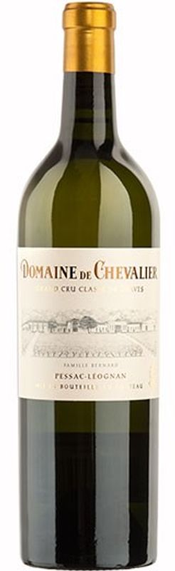 Bottiglia di Domaine de Chevalier Cru Classe Pessac-Leognan AOC Blanc di Domaine des Chevalier