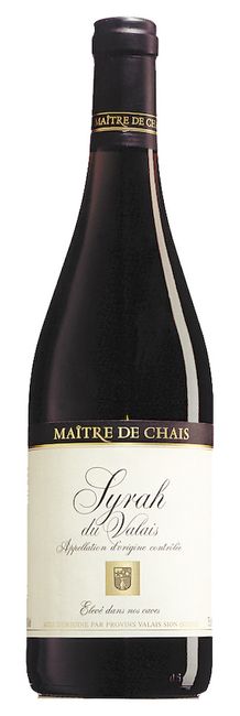 Image of Provins Syrah du Valais AOC Maitre de Chais - 75cl - Wallis, Schweiz bei Flaschenpost.ch