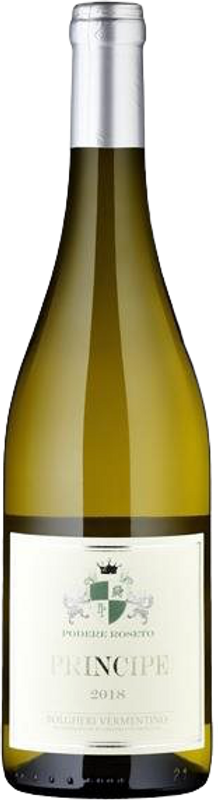 Bottiglia di Principe Bianco DOC Bolgheri Vermentino di Podere Roseto