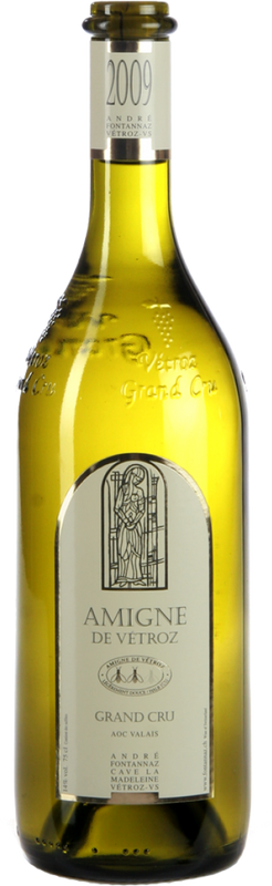 Flasche Amigne de Vetroz AOC Grand Cru AOC von André Fontannaz