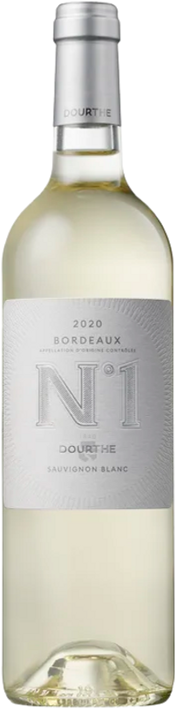 Bottiglia di Numéro 1 Sauvignon Blanc Bordeaux AOC di Dourthe