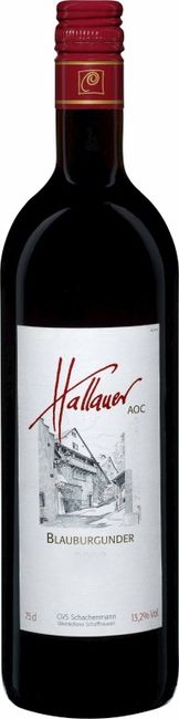 Image of GVS Schachenmann Hallauer Blauburgunder - 75cl - Schaffhausen, Schweiz bei Flaschenpost.ch