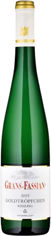 Bottiglia di Riesling Piesporter Goldtröpfchen Grosses Gewächs di Weingut Grans-Fassian