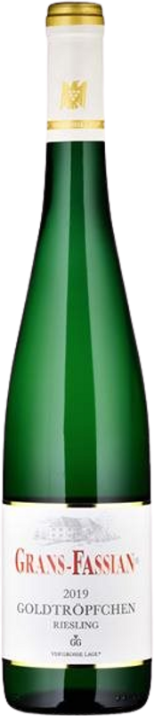 Bouteille de Riesling Piesporter Goldtröpfchen Grosses Gewächs de Weingut Grans-Fassian