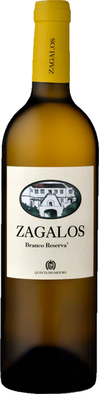 Bottiglia di Zagalos Reserva branco Vinho Regional Alentejano di Quinta do Mouro
