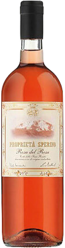 Bottiglia di Rosa del Rosa Coste della Sesia DOC rosato di Proprietà Sperino