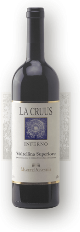 Flasche Inferno La Cruus Valtellina Superiore DOCG von Mamete Prevostini