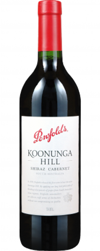 Bouteille de Koonunga Hill Shiraz Cabernet de Penfolds