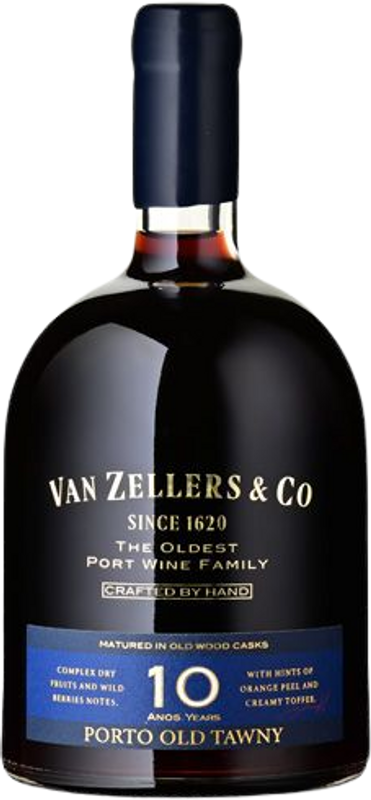 Flasche 10 Years Old Tawny Port von Van Zellers & Co