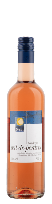 Image of Caves Orsat Oeil de Perdrix AOC Bois de Rose - 50cl - Wallis, Schweiz bei Flaschenpost.ch