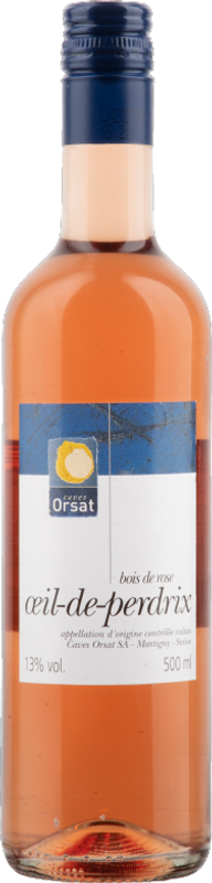 Bottle of Oeil de Perdrix AOC Bois de Rose from Caves Orsat