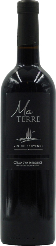 Flasche Ma Terre Rouge AOP Coteaux d'Aix-en-Provence von Les Vignerons du Roy René