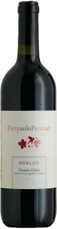 Bottle of Merlot Venezia Giulia IGP from Azienda Agricola Pierpaolo Pecorari