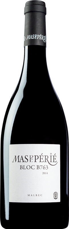 Bottle of B763 AOC from Mas del Périé