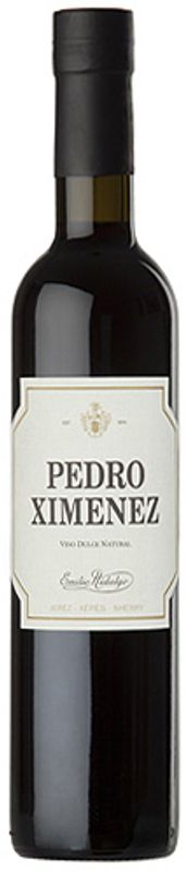 Bouteille de Pedro Ximenez Sherry de Bodegas Emilio Hidalgo