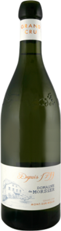 Bottle of Grand Cru Mont-sur-Rolle La Côte AOC from Domaine de Morsier