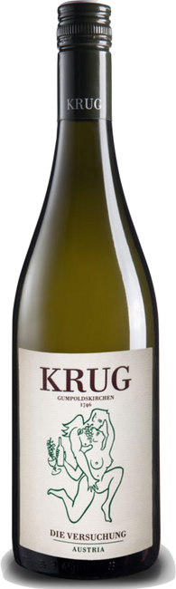 Image of Weingut Krug Die Versuchung Weiss - 75cl - Thermenregion, Österreich bei Flaschenpost.ch